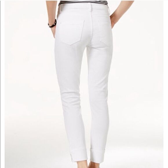 INDIGO REIN Patch Skinny Ankle White Jean.Size 11 - Picture 2 of 16